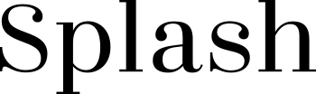 Splash Wines Logo